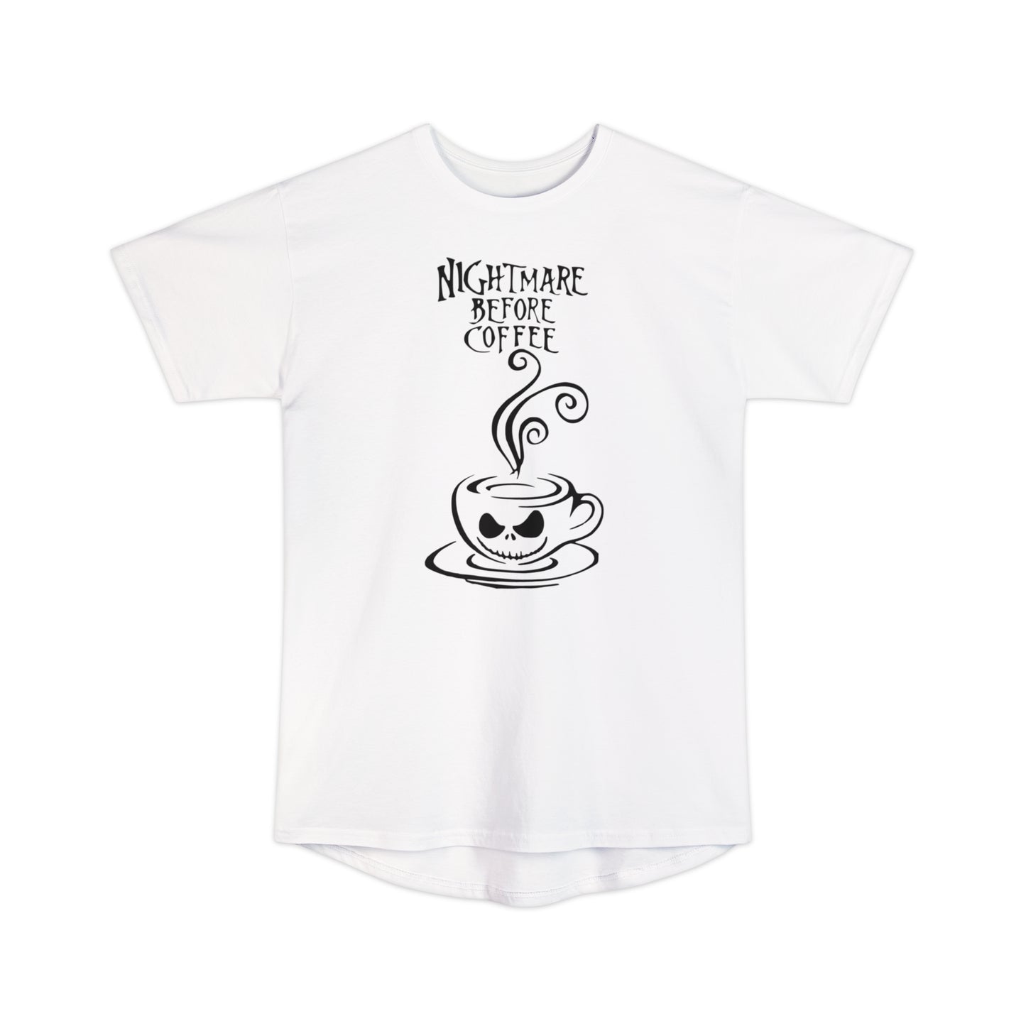 before coffee Tee Printify