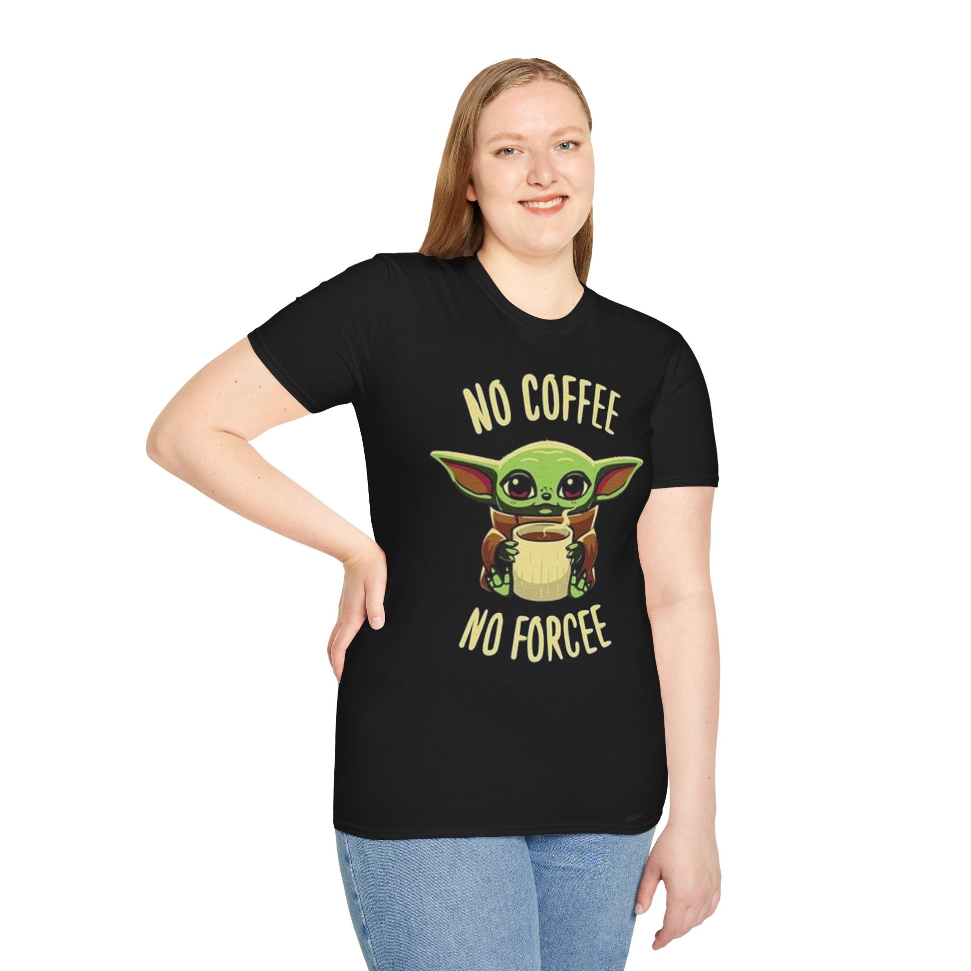 No Coffee T-Shirt Printify