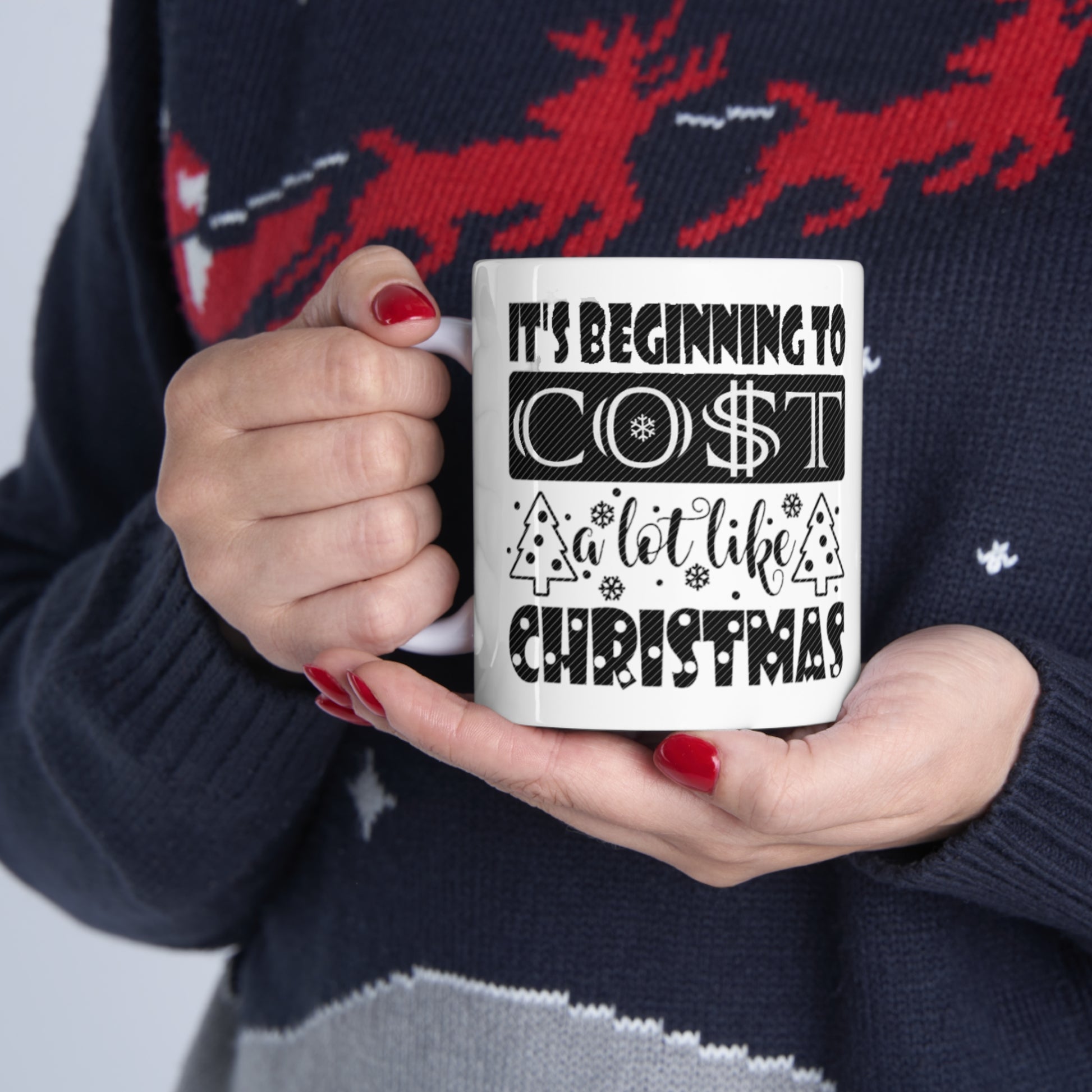 It's Beginning to Cost a Lot Like Christmas Mug 11oz Printify