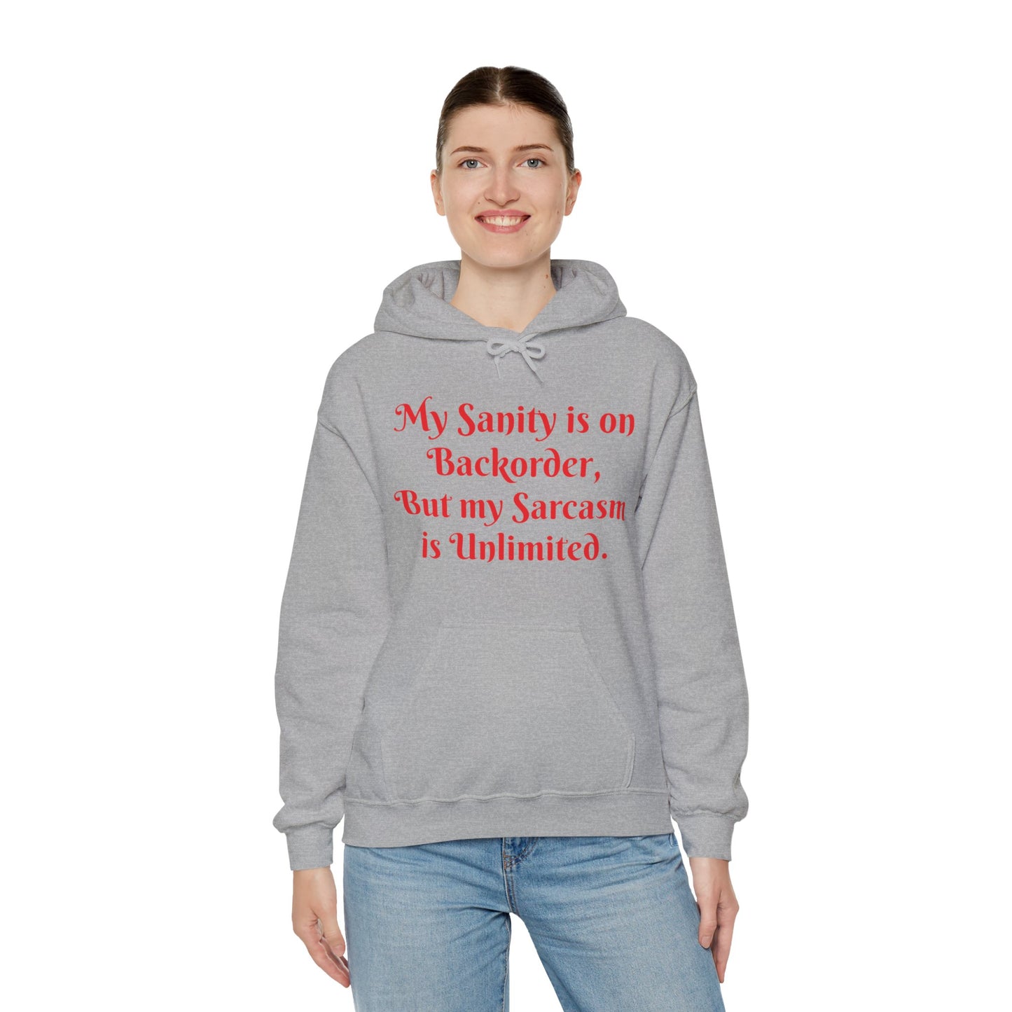 Sarcasm Hoodie Sweatshirt Printify