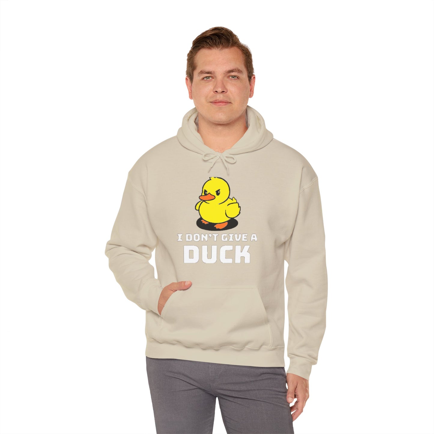 Duck Hooded Sweatshirt Printify