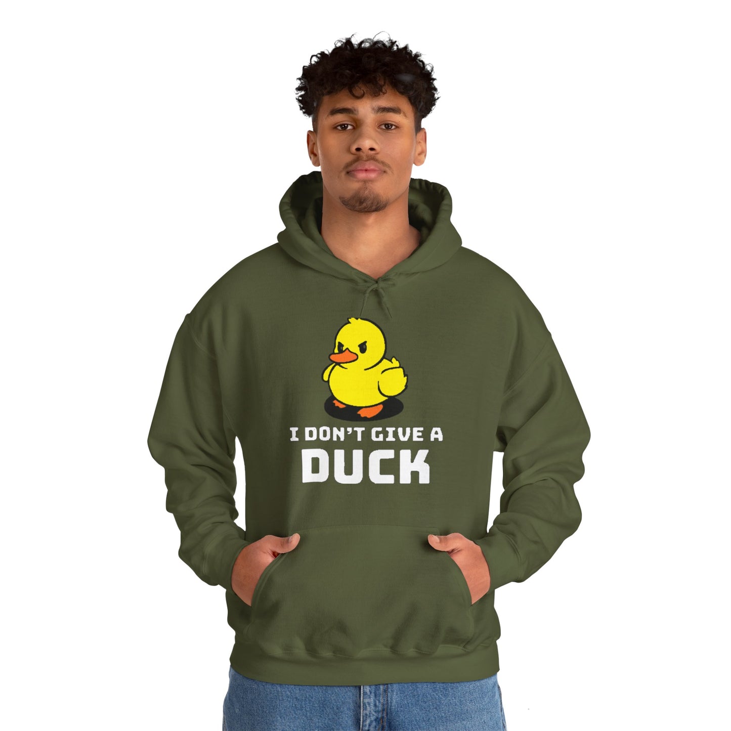 Duck Hooded Sweatshirt Printify