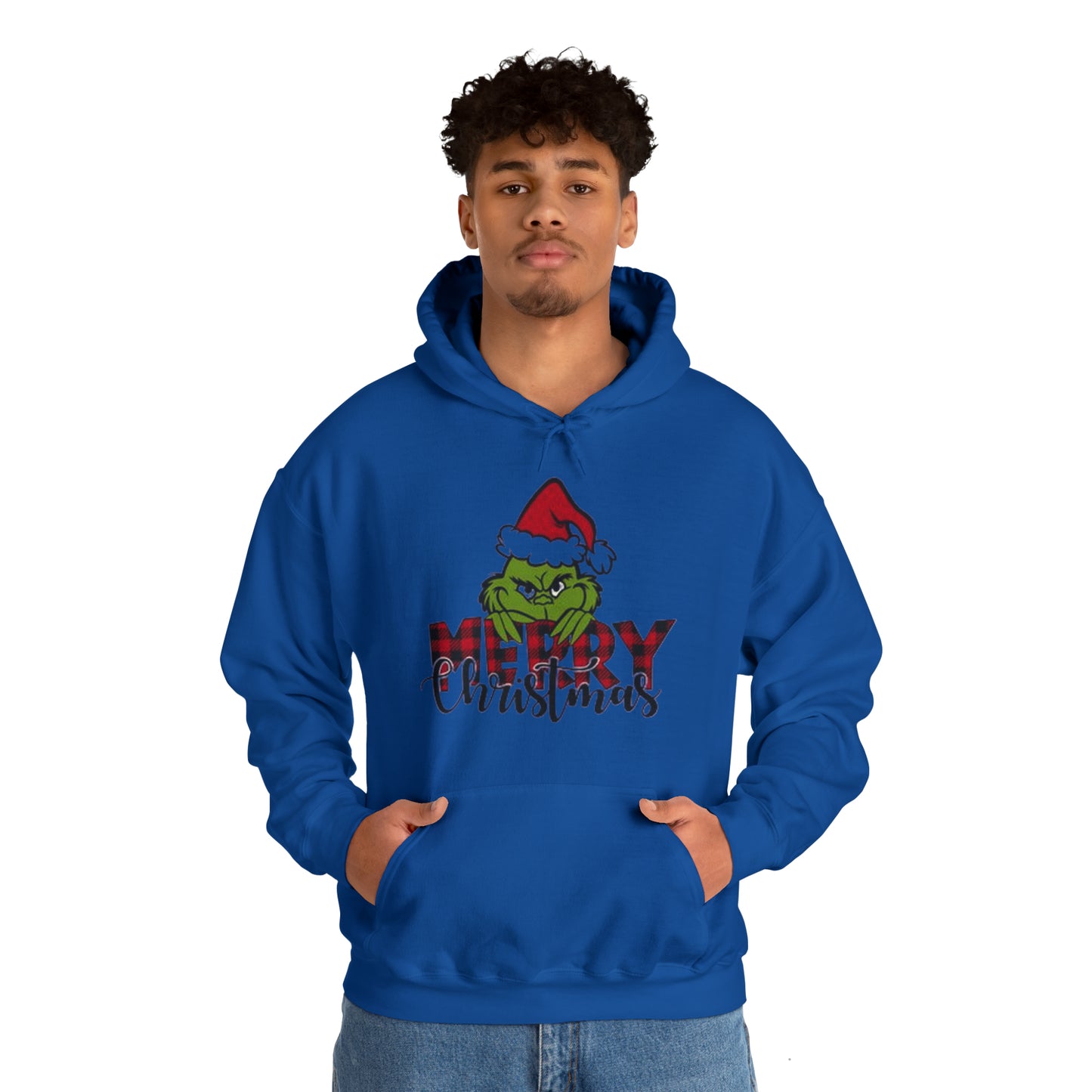 Merry Christmas Hooded Sweatshirt Printify