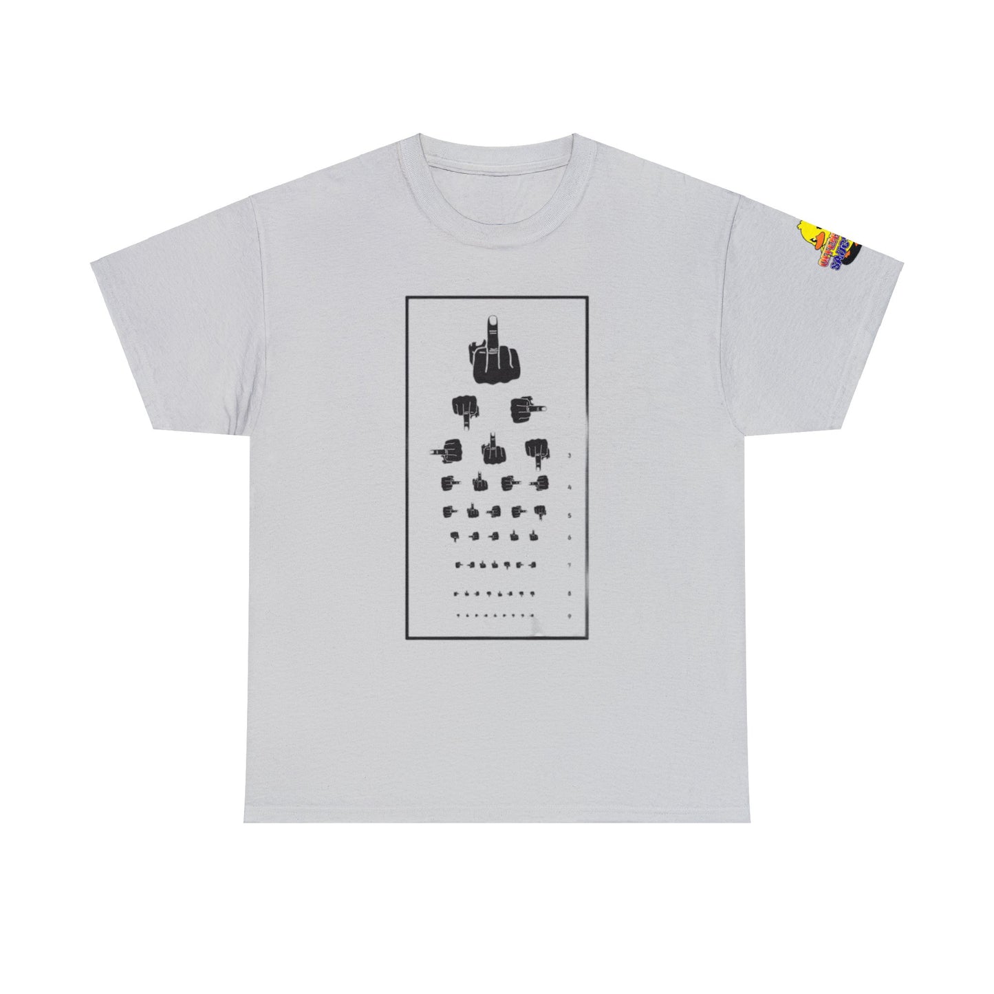 Eye Chart Tee Printify