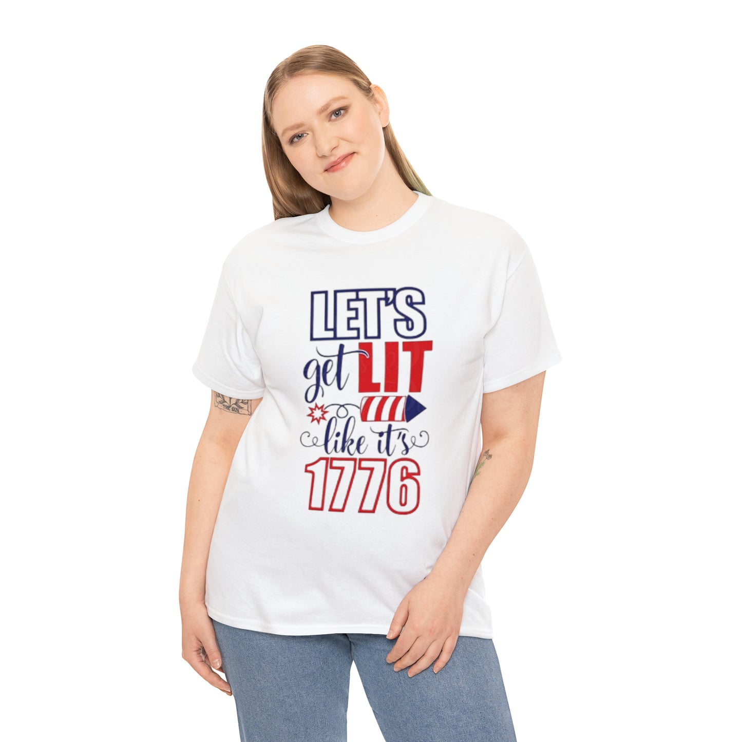 Lit like 1776 Tee