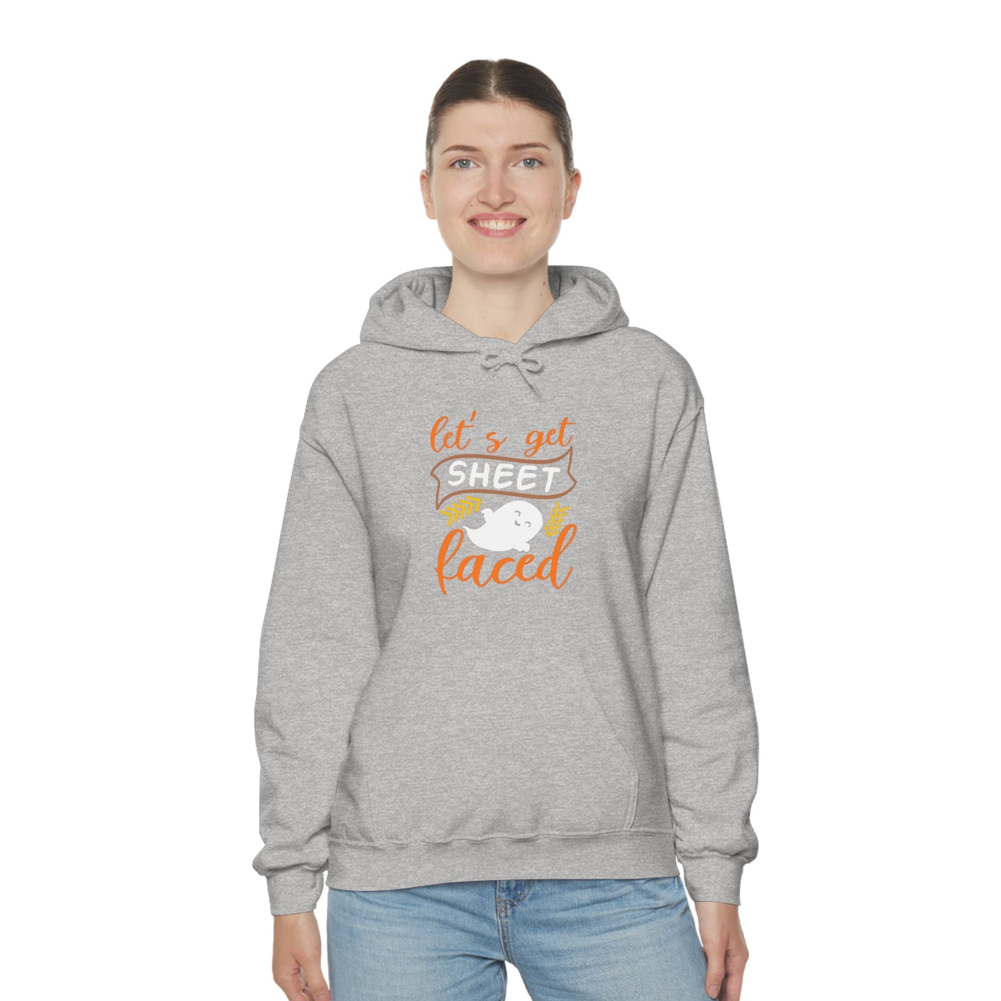 Let's Get Sheet Faced Hooded Sweatshirt