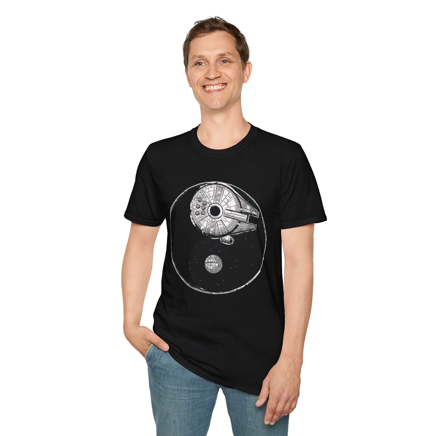 yin yang T-Shirt Printify