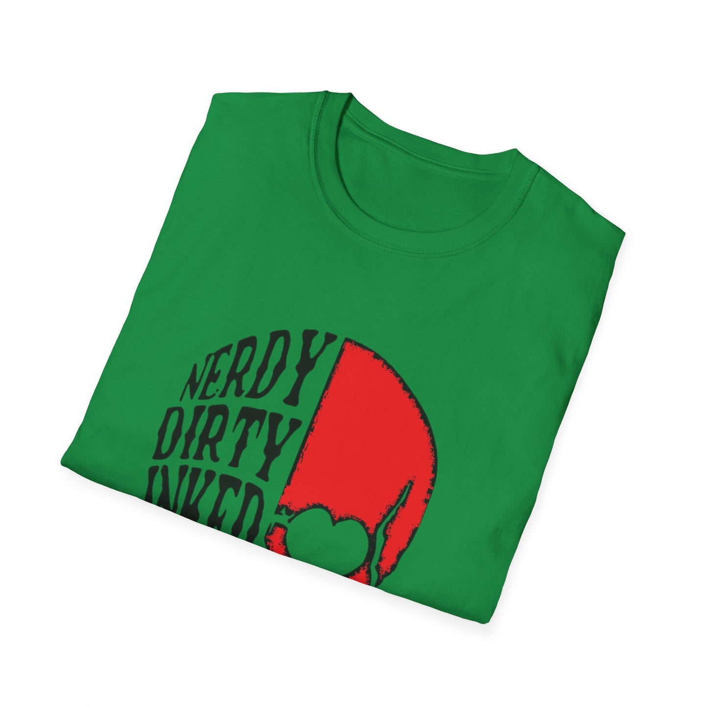 Nerdy, Dirty, Inked, and Curvy  T-Shirt Printify