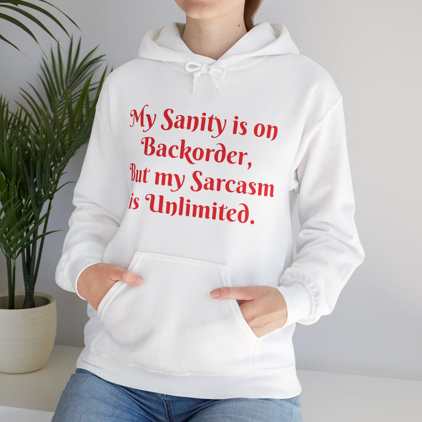 Sarcasm Hoodie Sweatshirt Printify