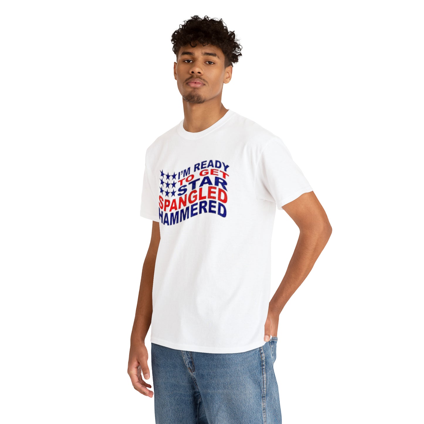 Star-Spangled Hammered Tee