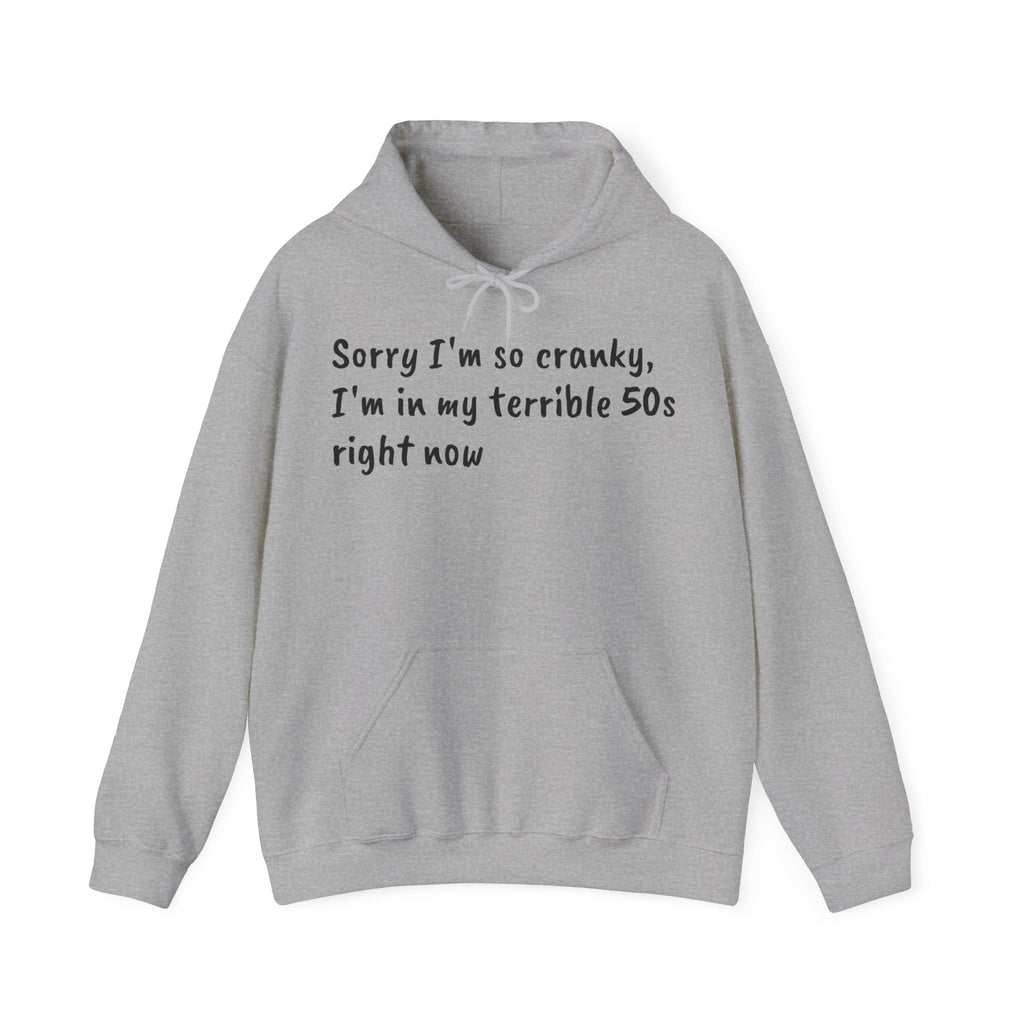 Terrible 50s Hooded Sweatshirt Printify