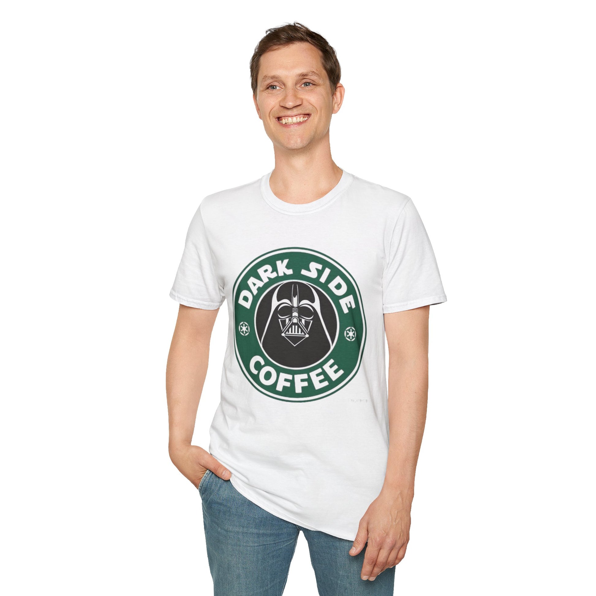 Darkside coffee T-Shirt Printify