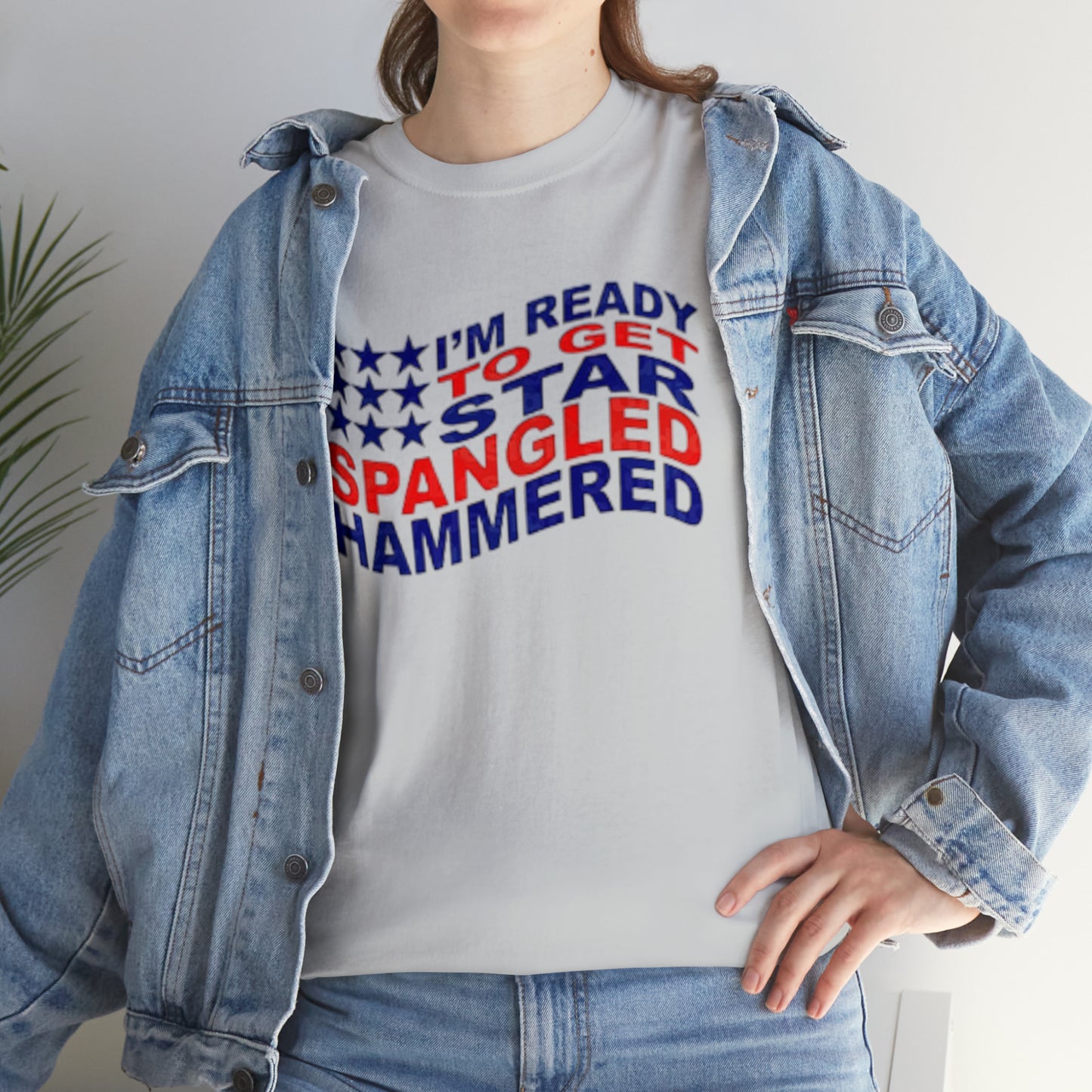 Star-Spangled Hammered Tee