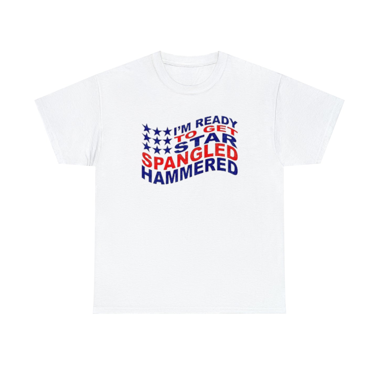 Star-Spangled Hammered Tee