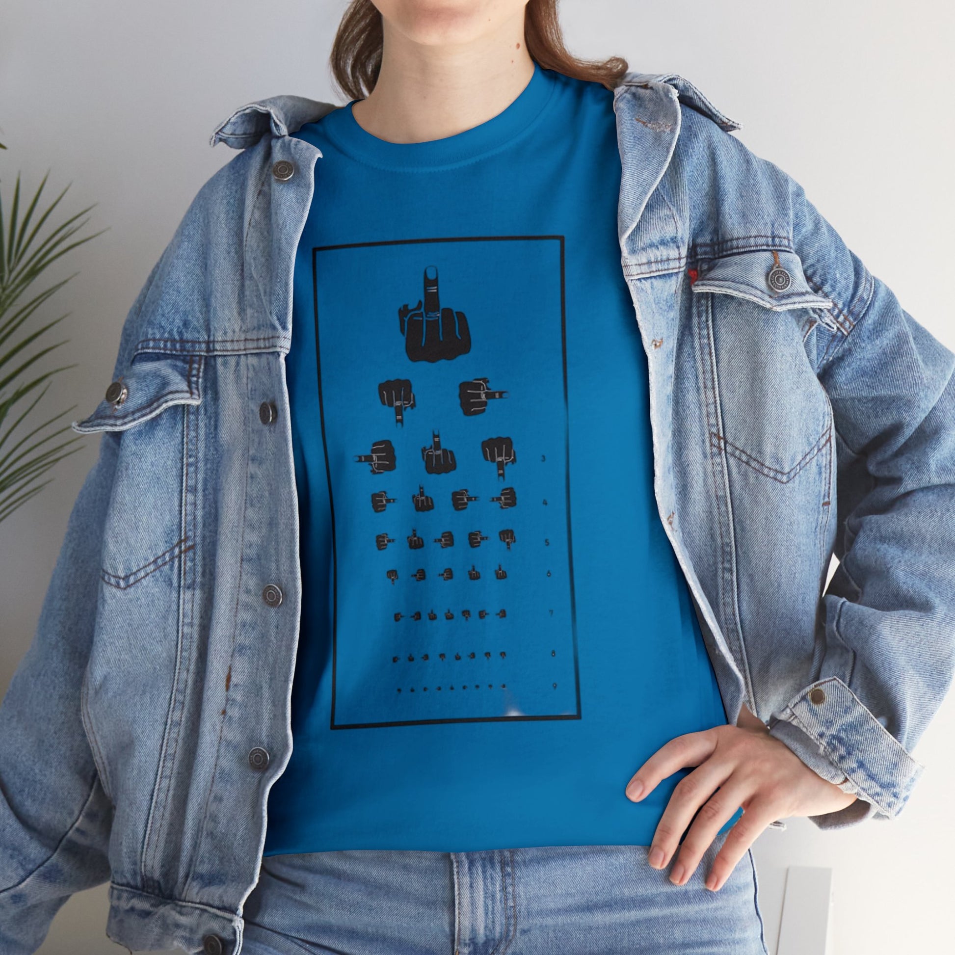 Eye Chart Tee Printify