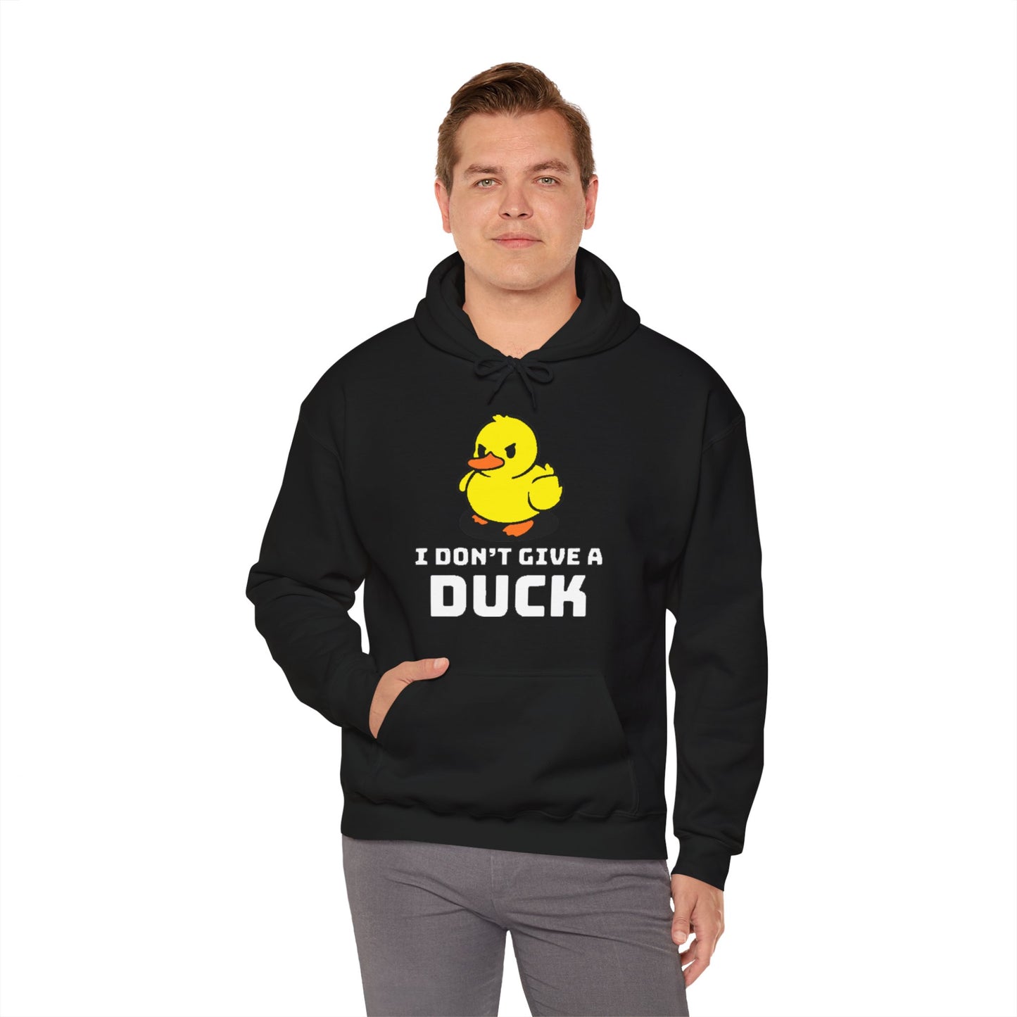 Duck Hooded Sweatshirt Printify