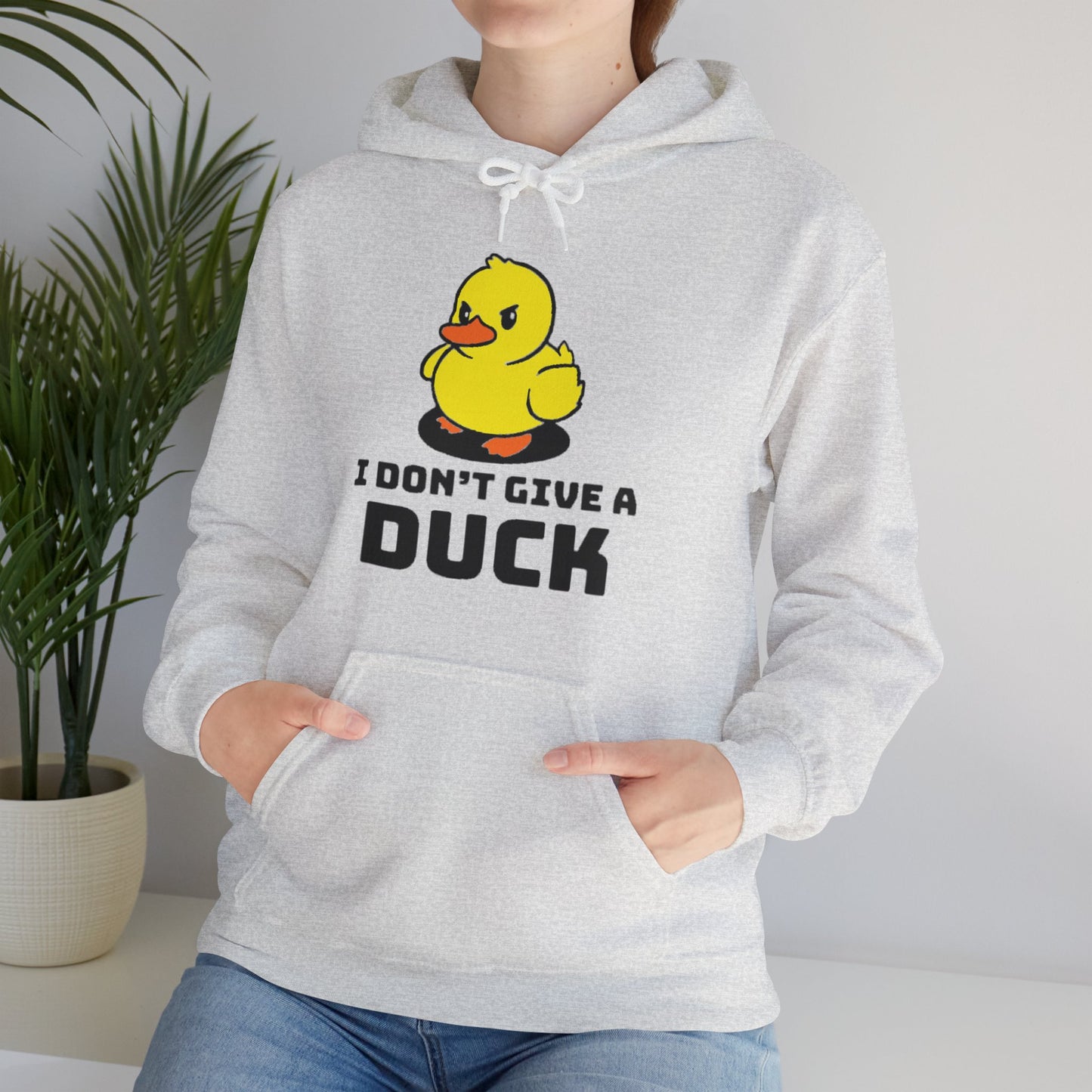 Duck Hooded Sweatshirt Printify