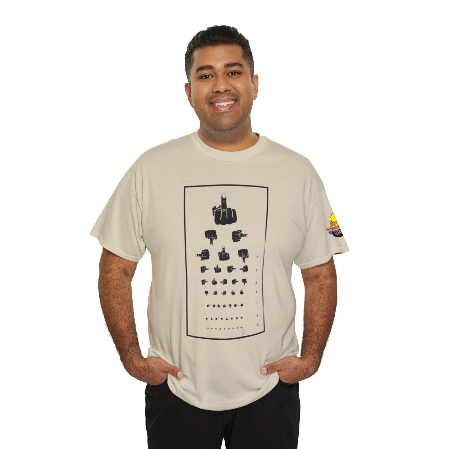 Eye Chart Tee Printify