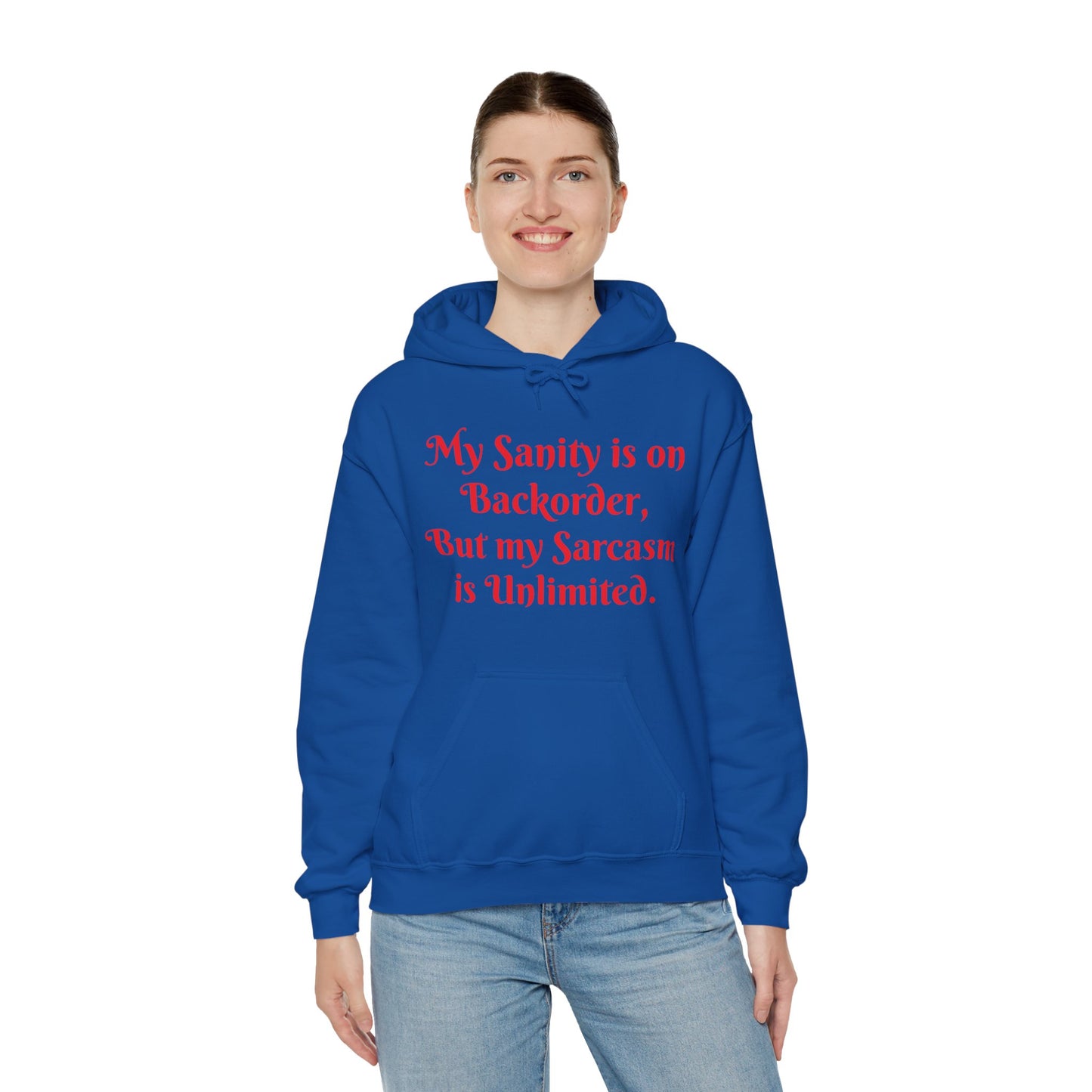 Sarcasm Hoodie Sweatshirt Printify