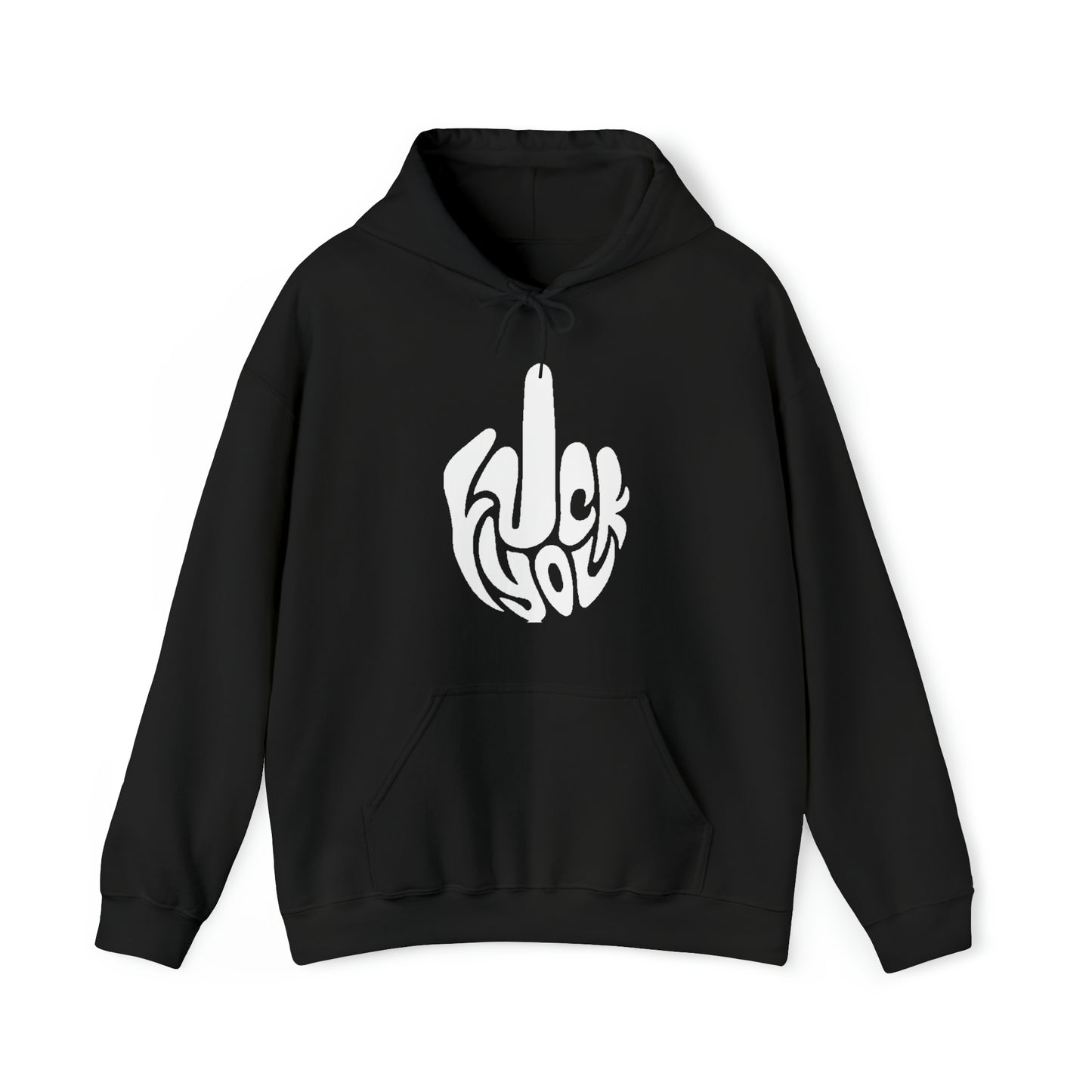 Finger Hooded Sweatshirt Printify