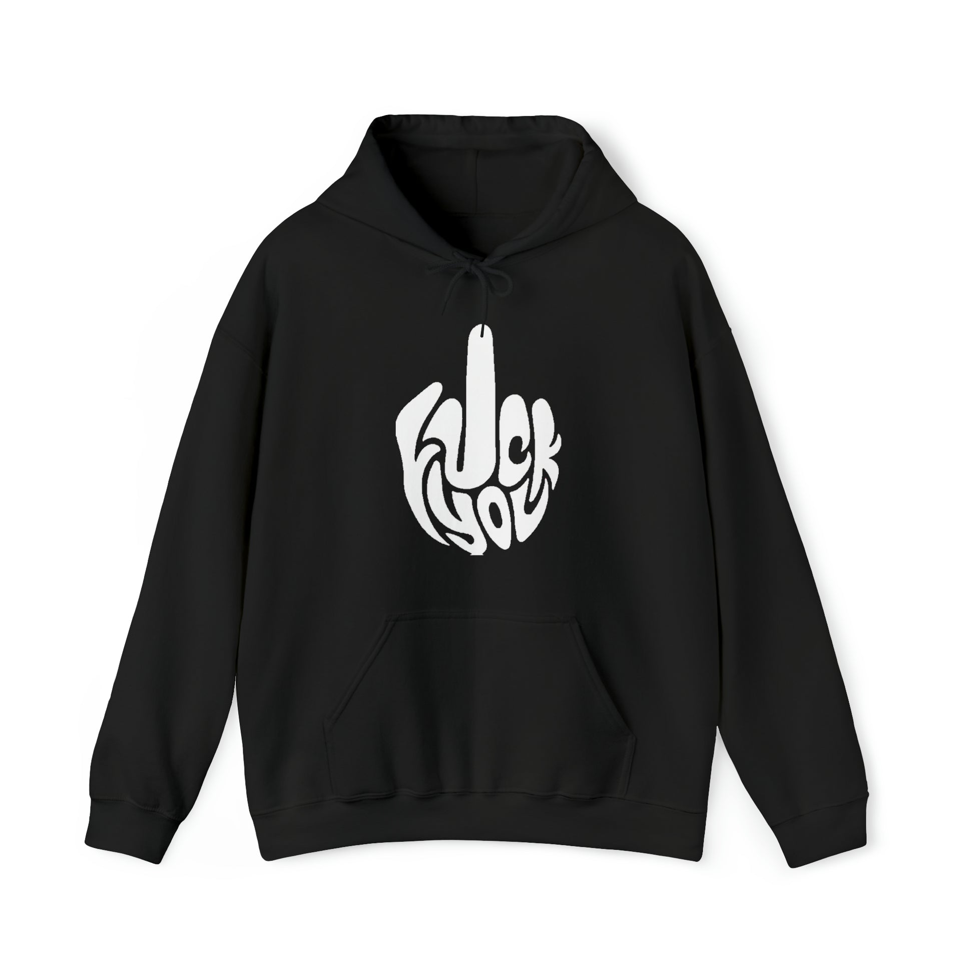 Finger Hooded Sweatshirt Printify