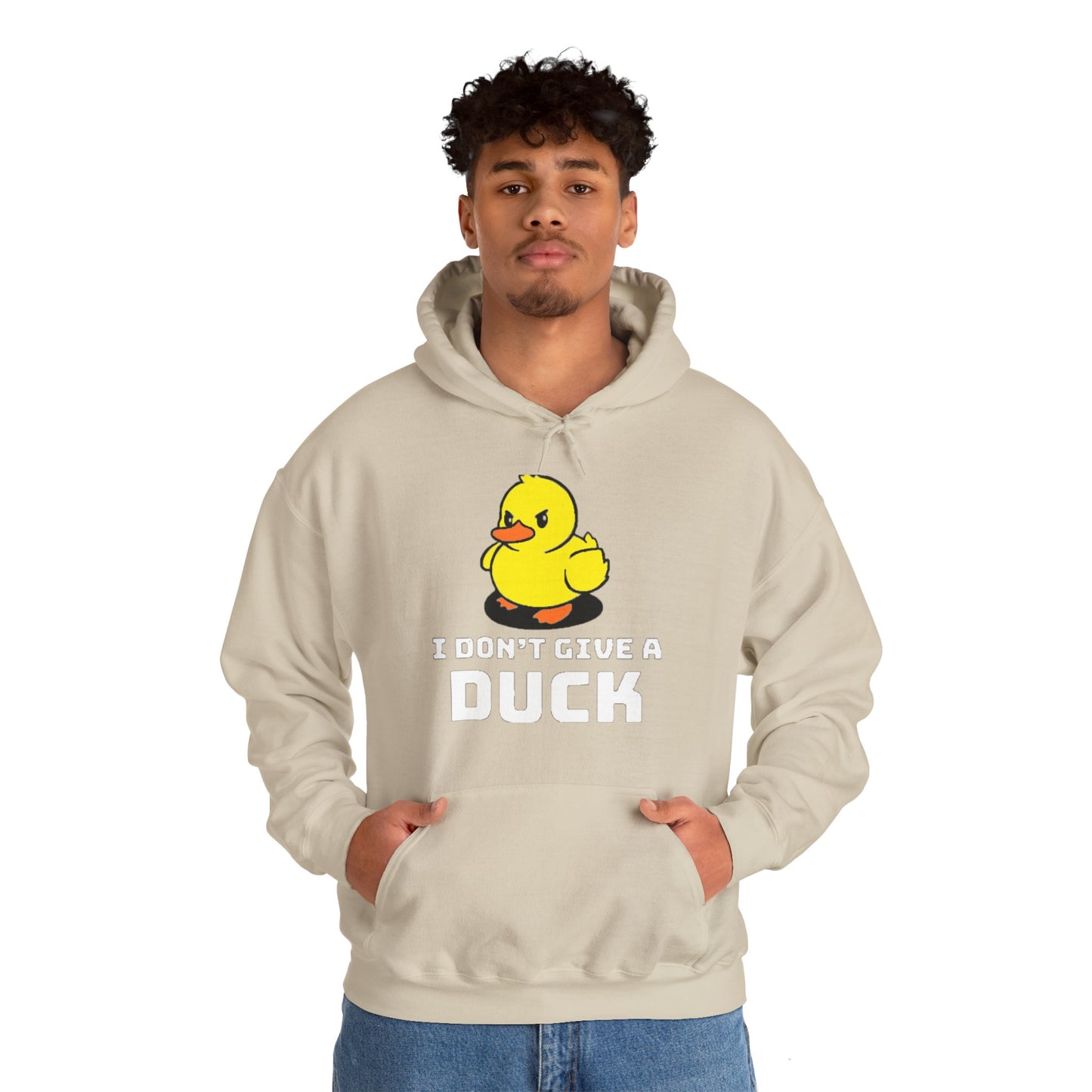 Duck Hooded Sweatshirt Printify