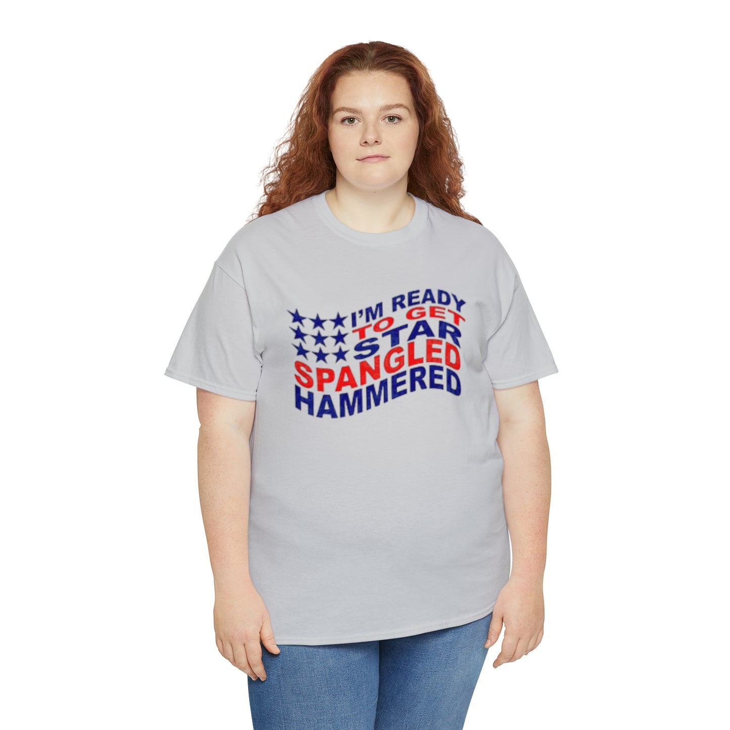 Star-Spangled Hammered Tee