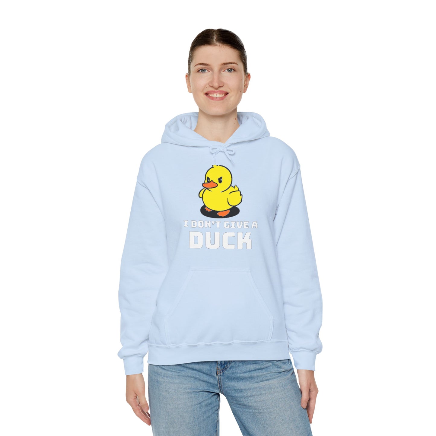 Duck Hooded Sweatshirt Printify