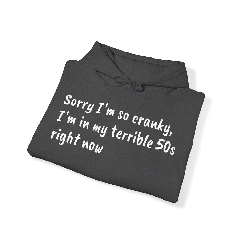 Terrible 50s Hooded Sweatshirt Printify