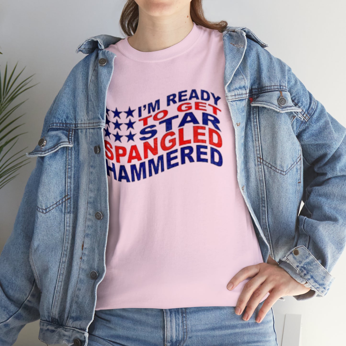 Star-Spangled Hammered Tee