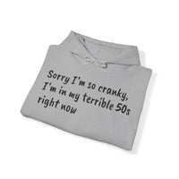 Terrible 50s Hooded Sweatshirt Printify