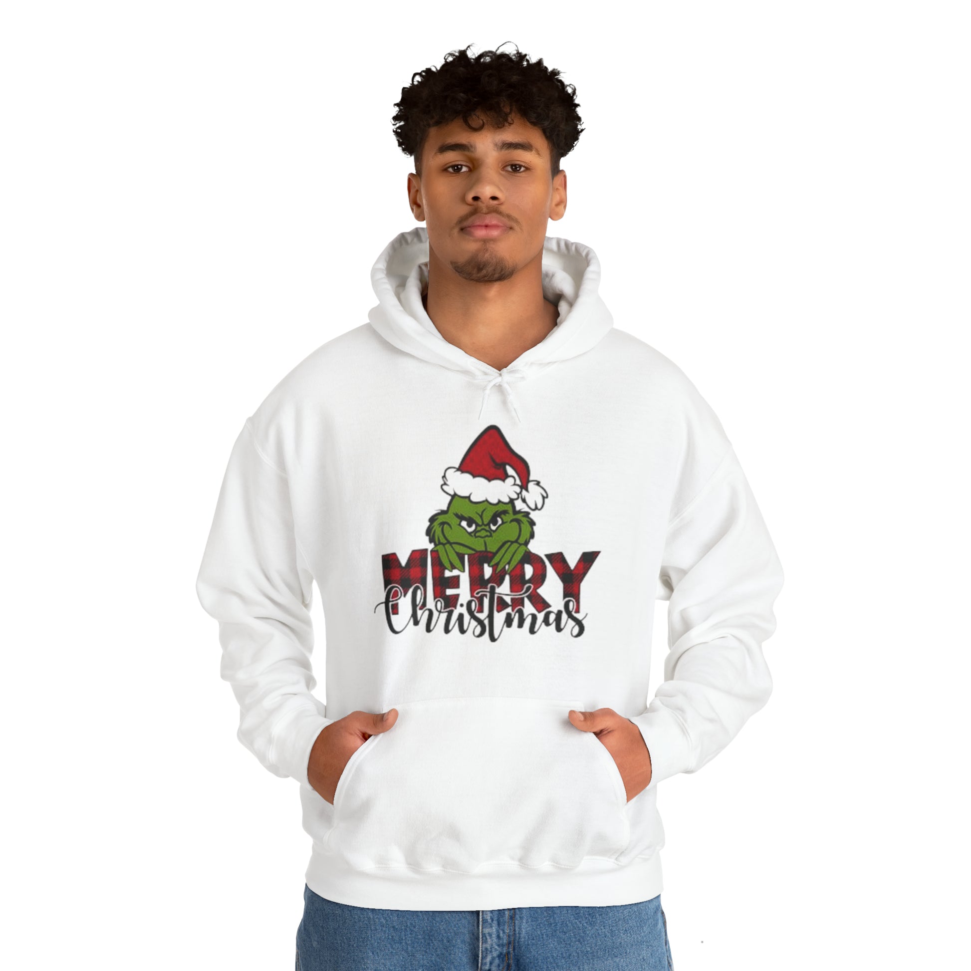 Merry Christmas Hooded Sweatshirt Printify