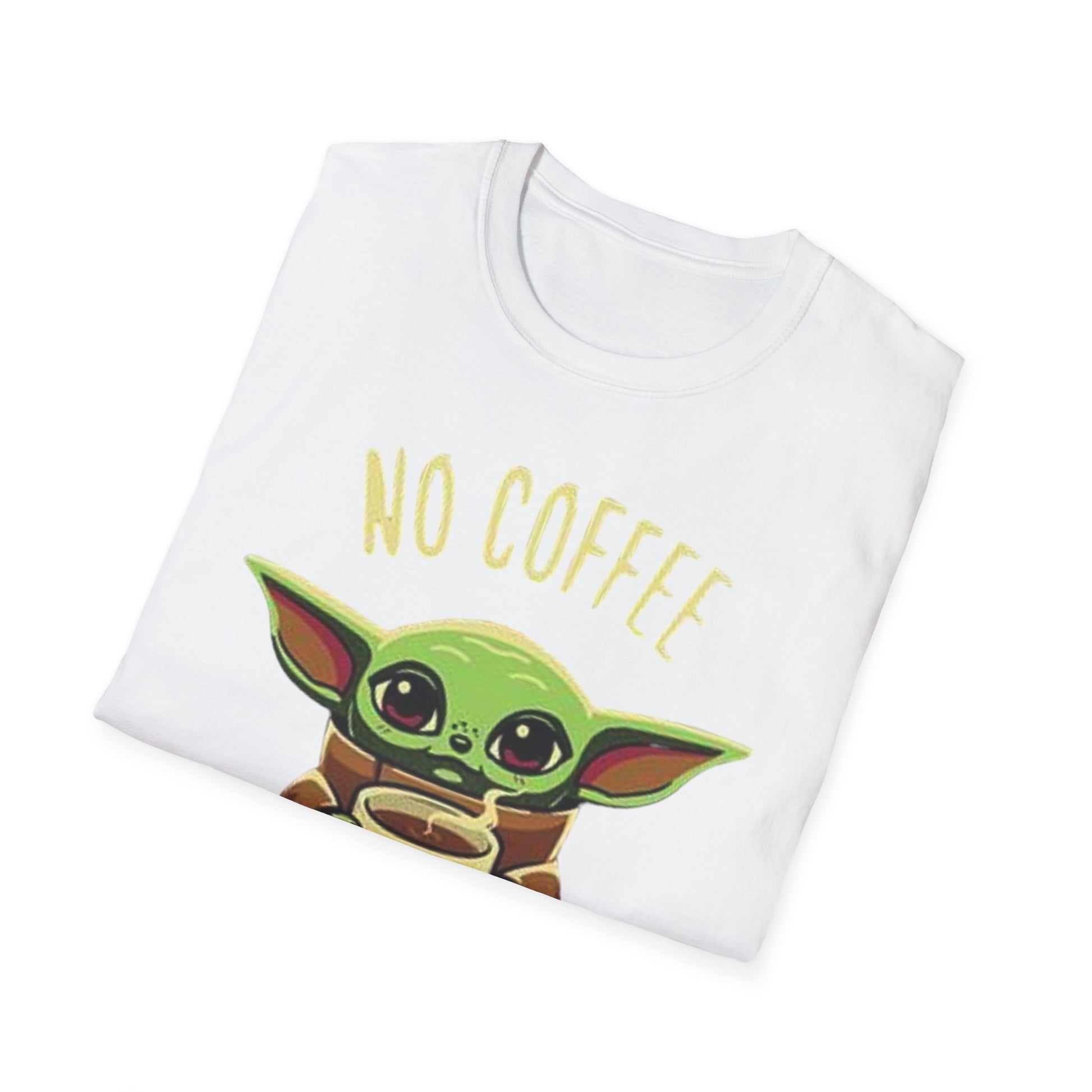 No Coffee T-Shirt Printify