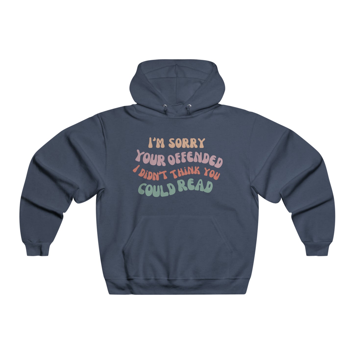 No Offense Hoodie Sweatshirt Printify