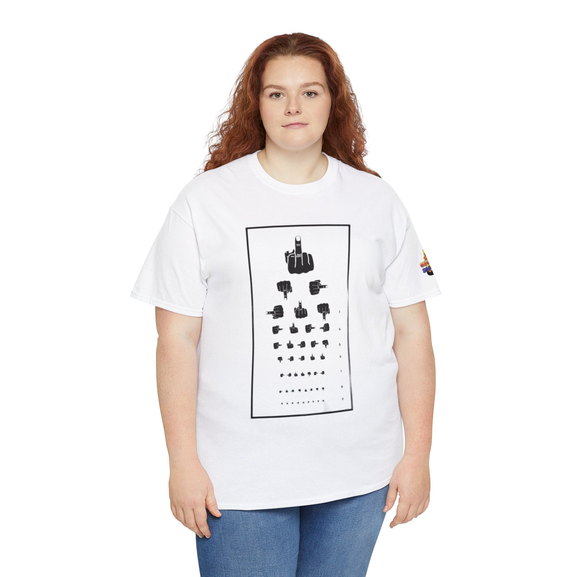 Eye Chart Tee Printify