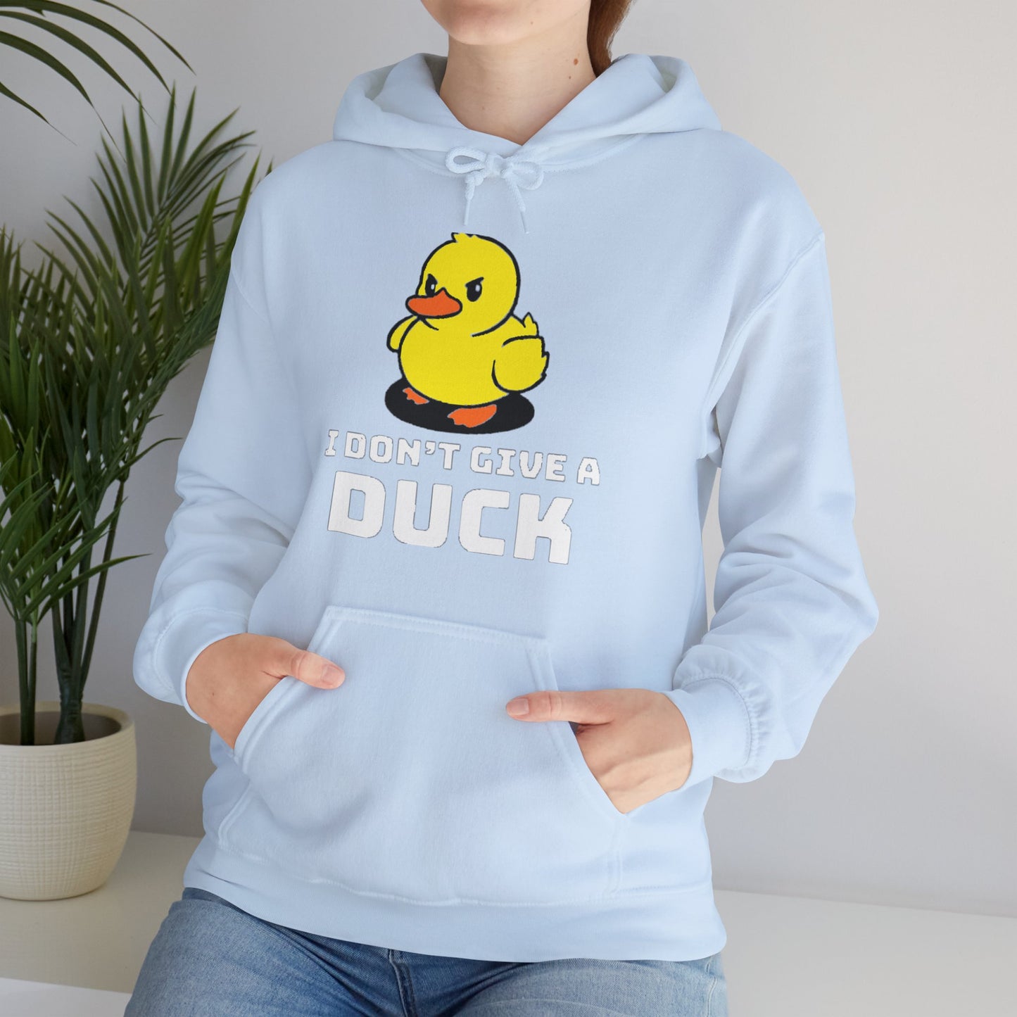 Duck Hooded Sweatshirt Printify