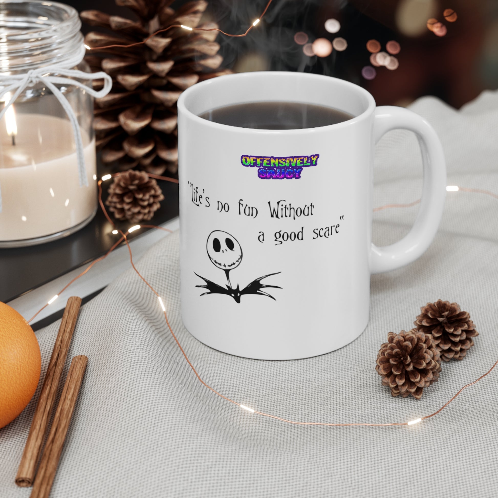 Nightmare Before Coffee 11oz Printify