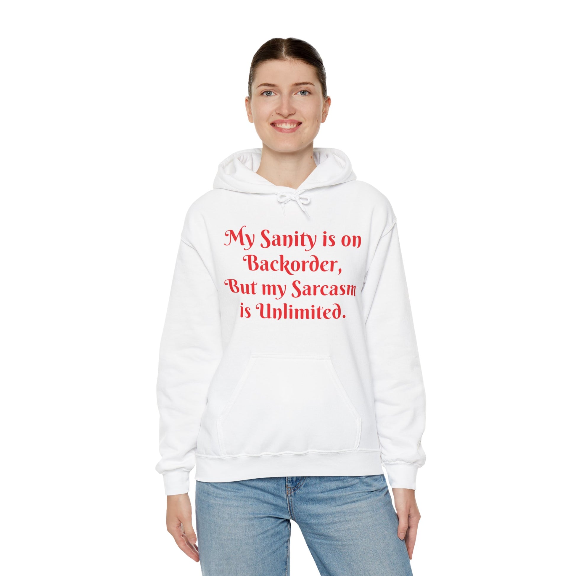 Sarcasm Hoodie Sweatshirt Printify