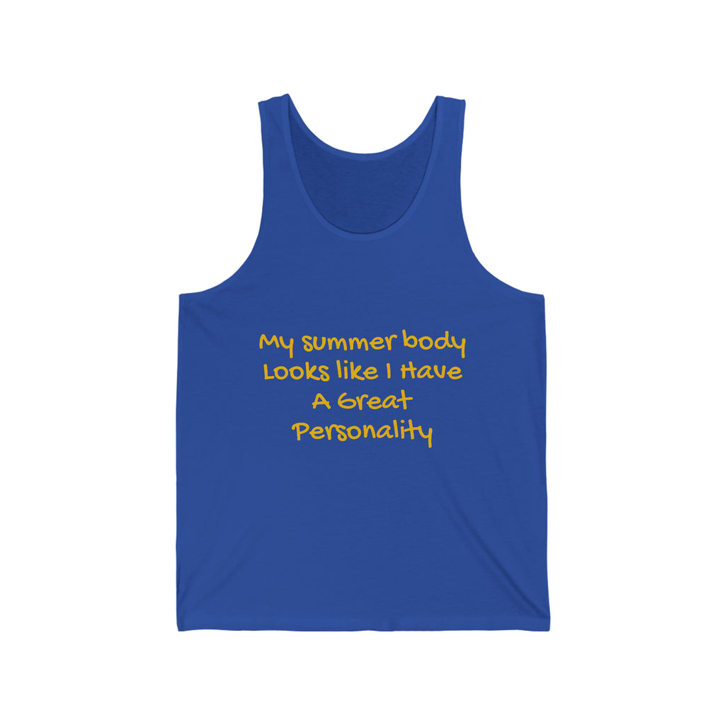 summer body Tank Printify