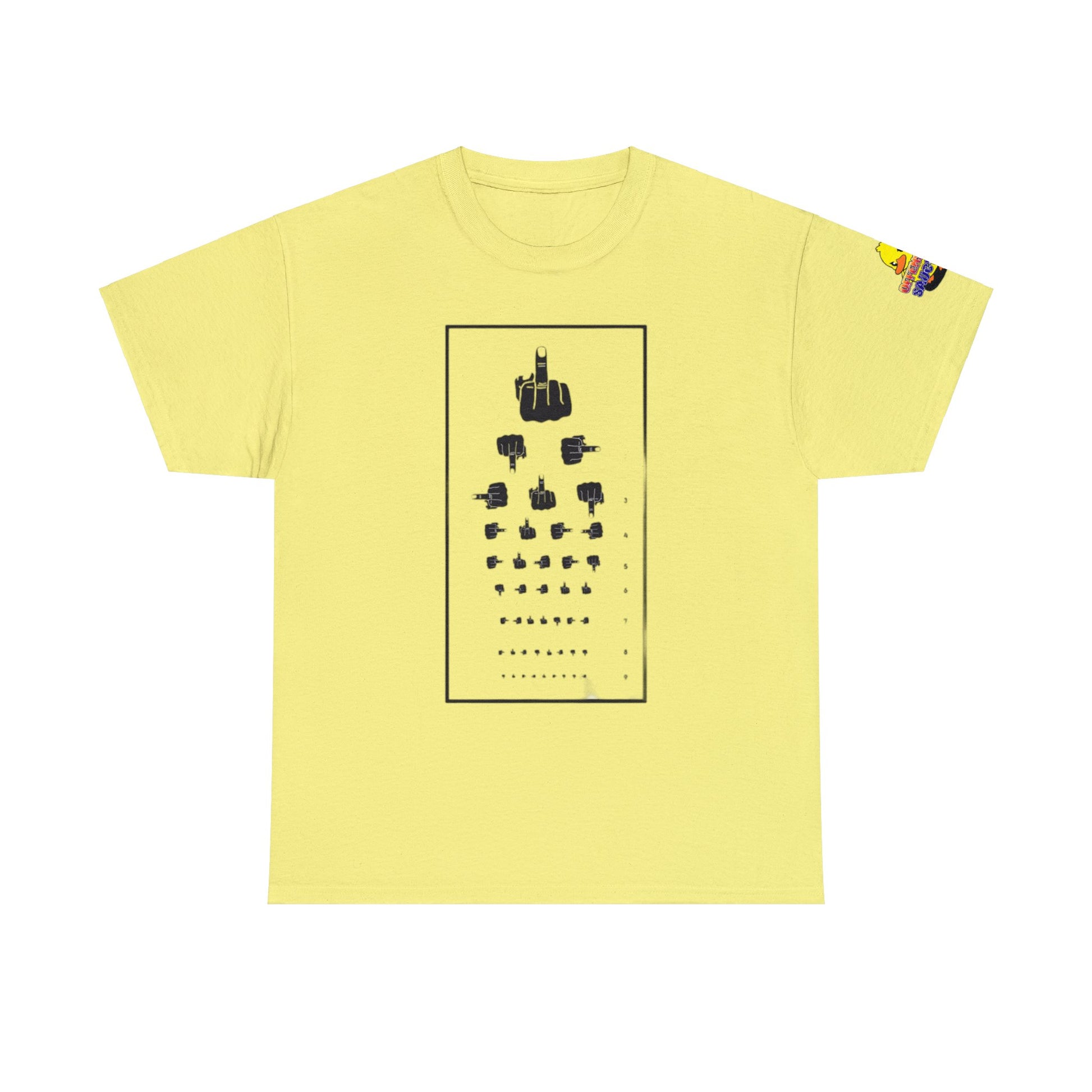 Eye Chart Tee Printify