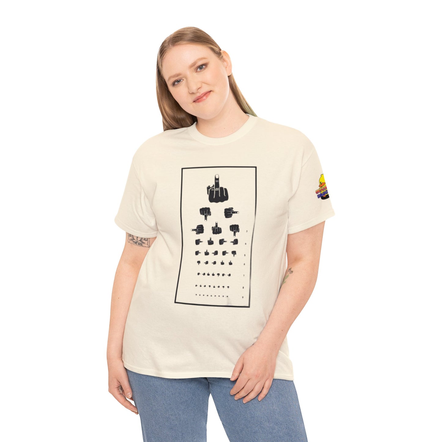 Eye Chart Tee Printify