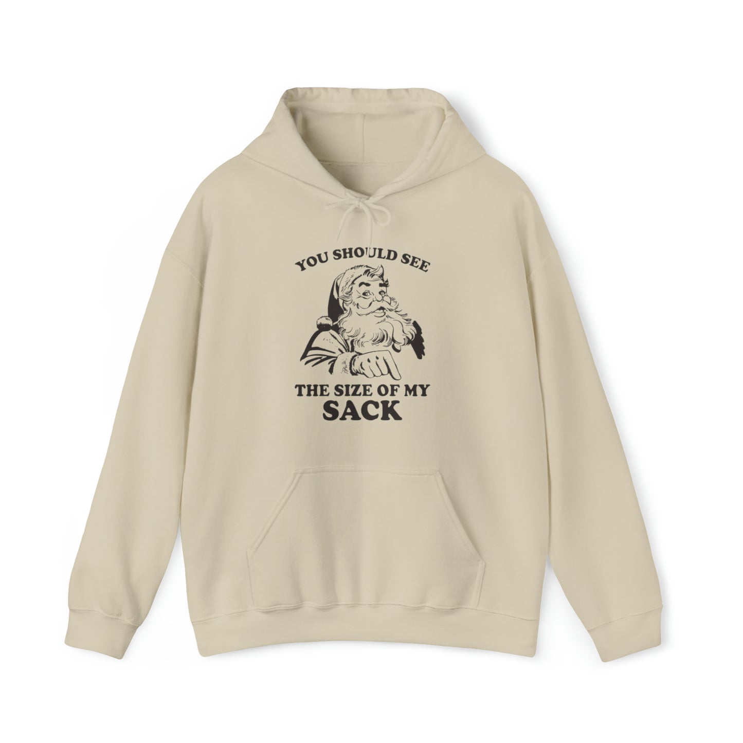 You Should See My Sack™ Hooded Sweatshirt Printify