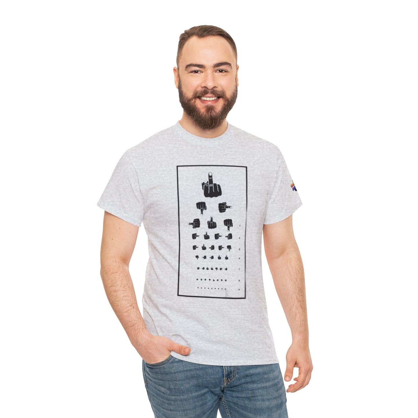 Eye Chart Tee Printify