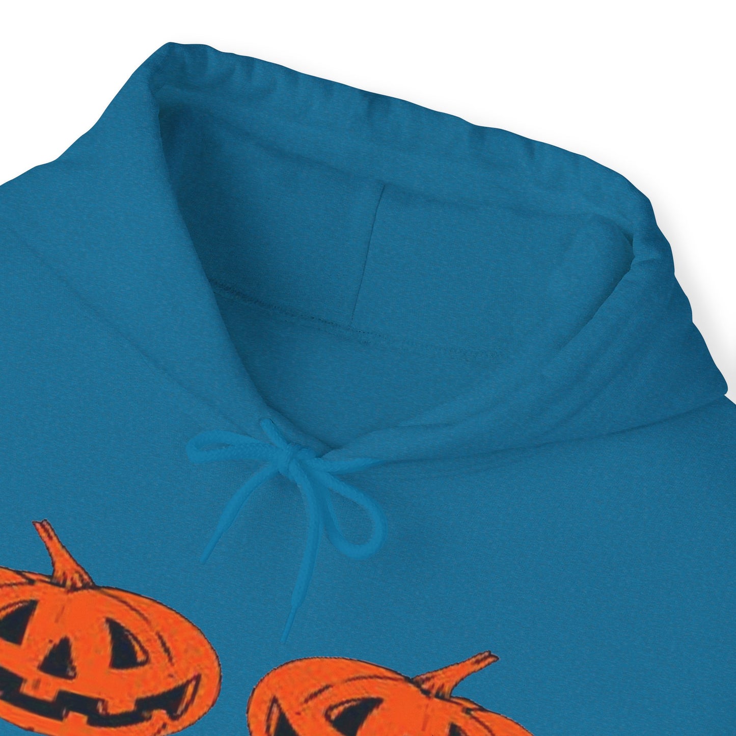 Stop Staring at My Pumpkins Hooded Sweatshirt Printify