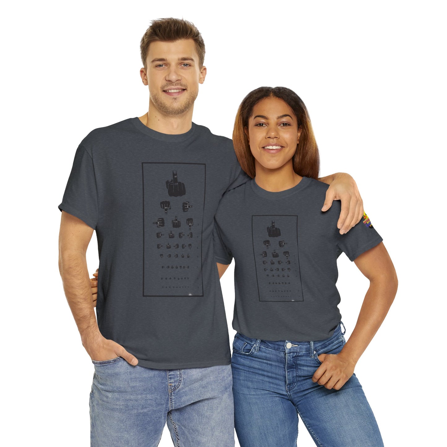 Eye Chart Tee Printify