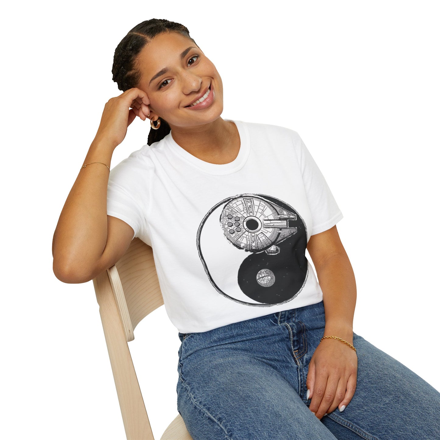 yin yang T-Shirt Printify