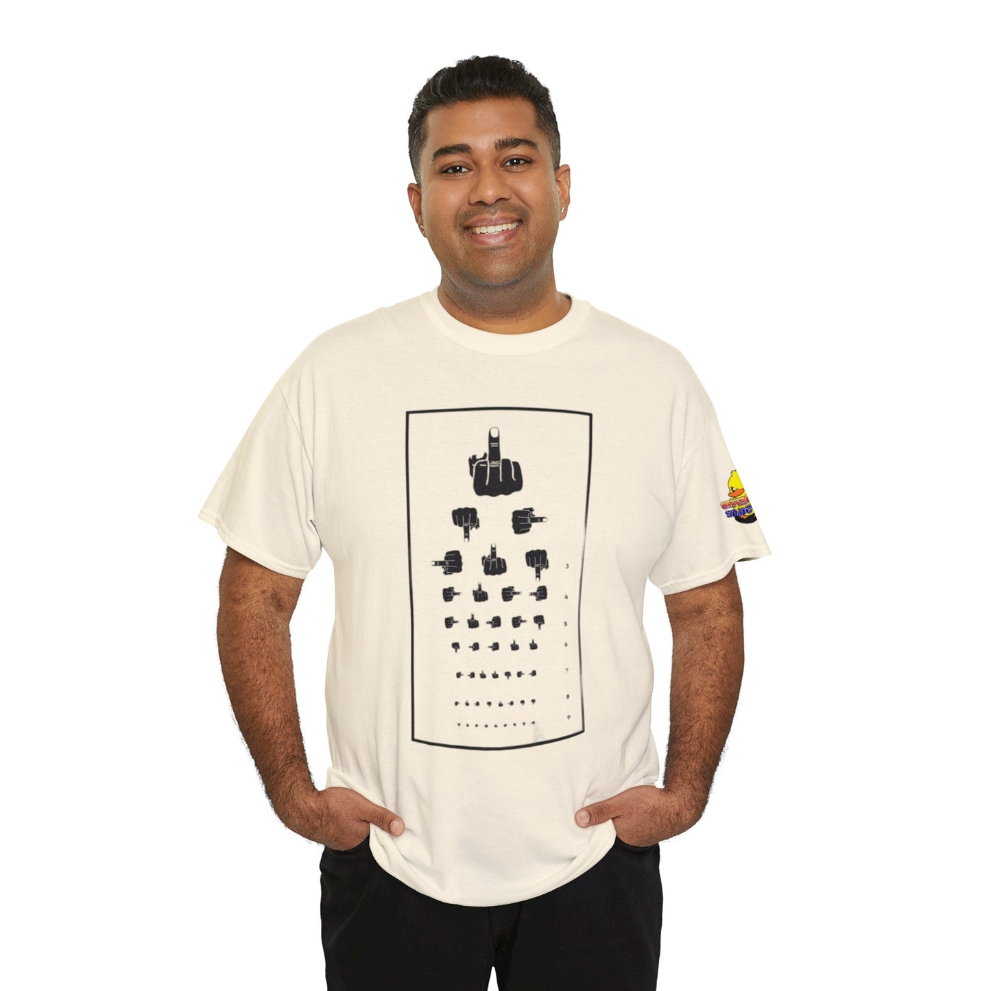 Eye Chart Tee Printify