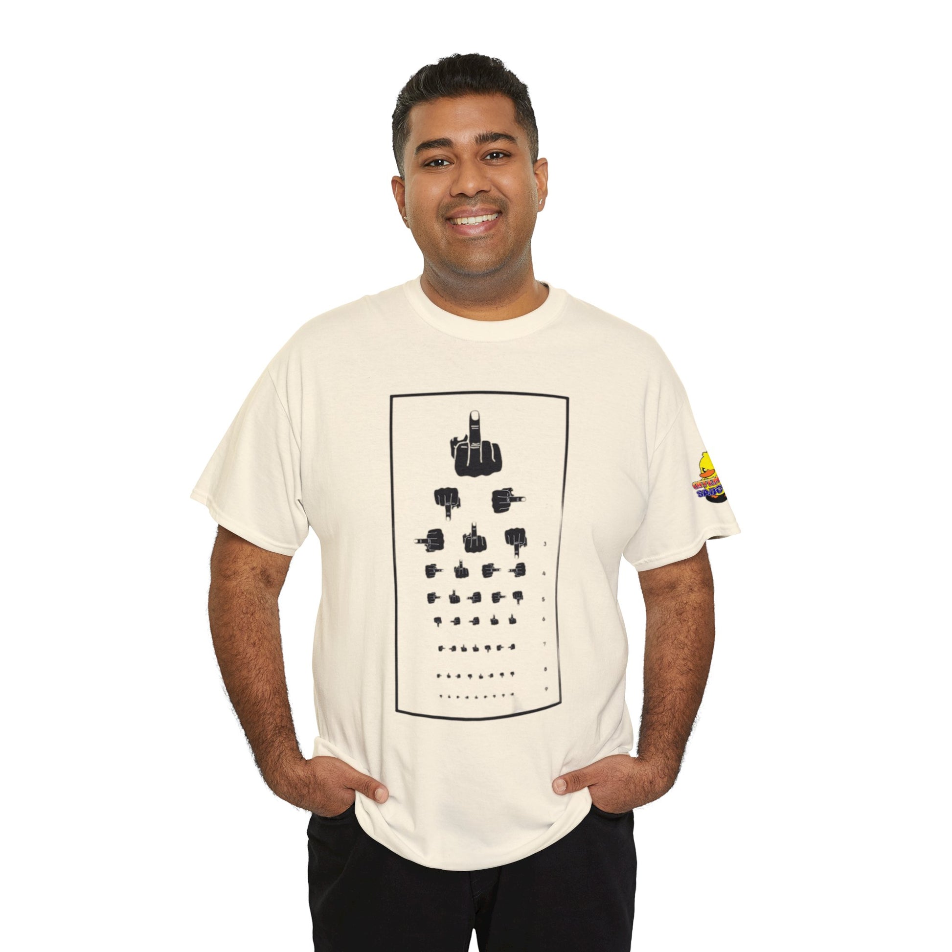 Eye Chart Tee Printify