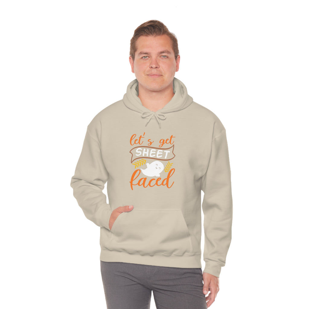 Let's Get Sheet Faced Hooded Sweatshirt