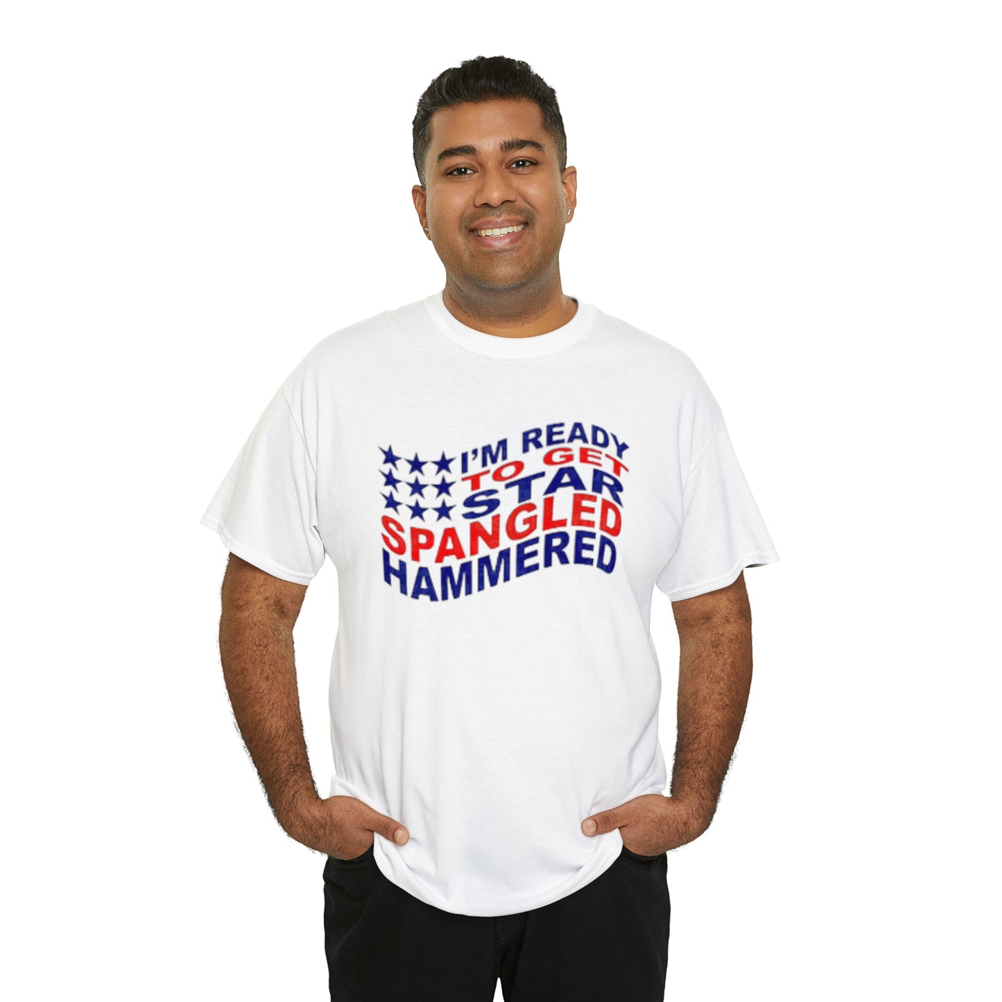 Star-Spangled Hammered Tee